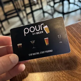 Tap card