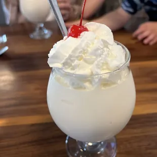 Shake split into two cups