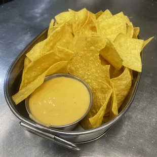 Chips and Beer Cheese