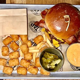 Bacon Double Cheeseburger