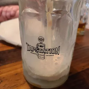 This Vanilla Bourbon milkshake was amazing!