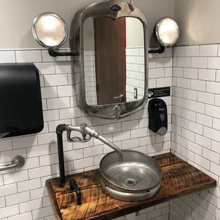 Restroom sink