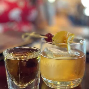 Happy Hour Well + Happy Hour Old Fashioned