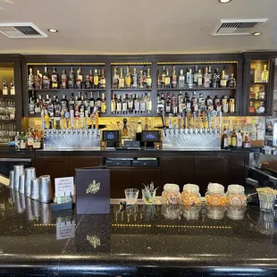 Legit whiskey bar in the making and good prices.