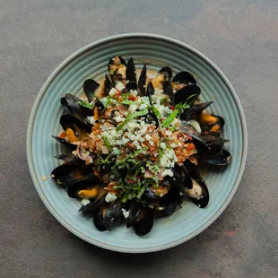 Bleu Cheese Bacon Mussels  - part of the all new Summer 2024 menu!