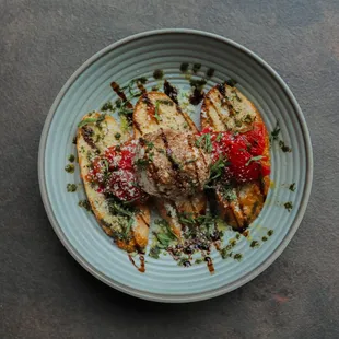 Almond Crusted Burrata  - part of the all new Summer 2024 menu!