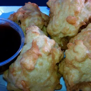 Chicken and rice balls