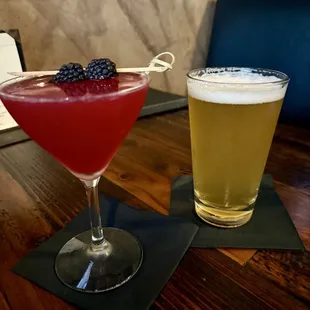 La Villena craft martini and West Coast IPA