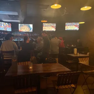 Bar area
