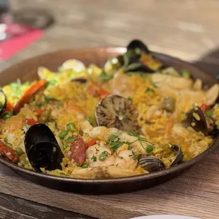 Seafood Paella