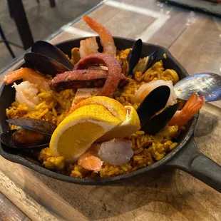 Seafood Paella