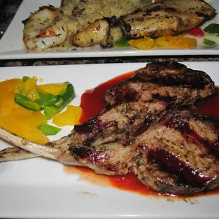 Grilled Lamb Lollipops