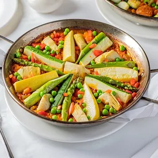 paella, food