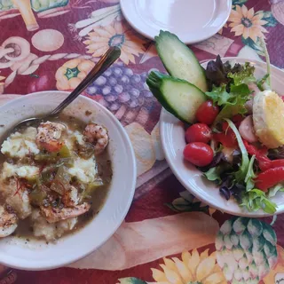 Gambas y Semolina