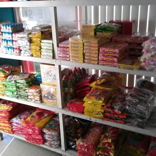 Tons of Mexican candy!