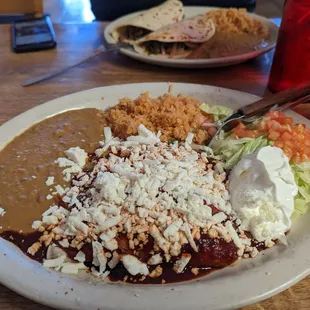 Enchiladas Rojo