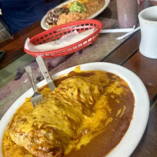 Burrito with fajita