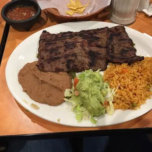 Carne Asada Plate