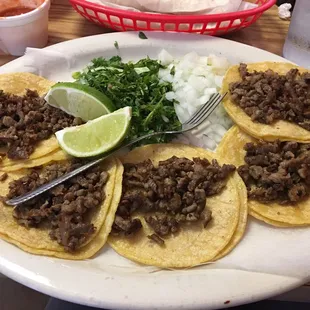 Mini Asada Tacos