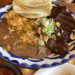 Carne Asada (lunch portion)