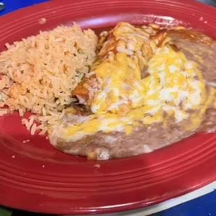 Beef enchilada