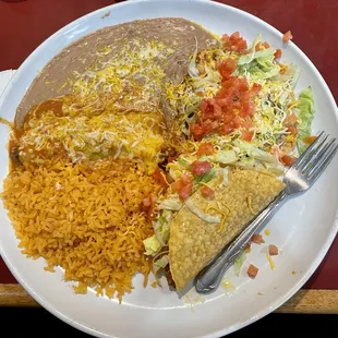 4. Enchilada, Taco and Tostada Combination