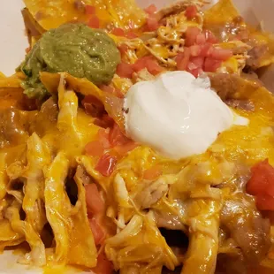 Super natcho w/chicken