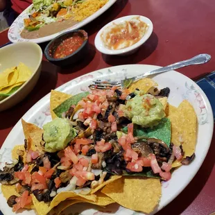Veg nachos oh yeah!
