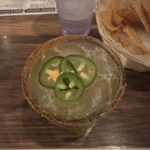 Jalapeño margarita
