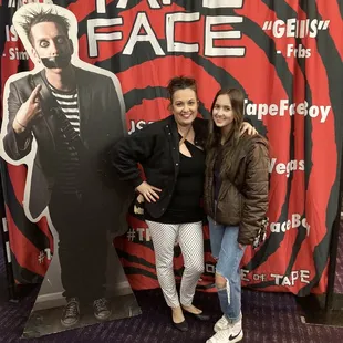 Tape Face Show at the Harris Casino