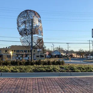 Tapestry in the Berryhill Roundabout, Charlotte