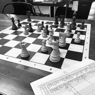 Nice place to relax and go over some games.