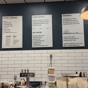 Menus