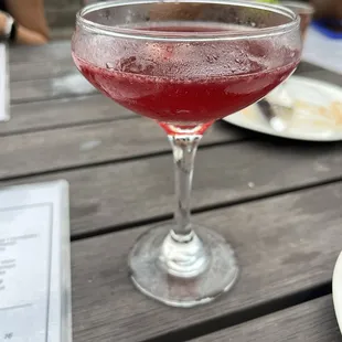 Pomegranate martini