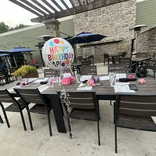 Our table for 8