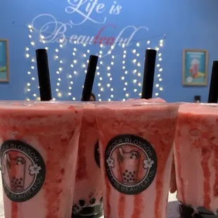 Strawberry smoothie