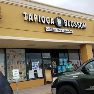 New sign at noon