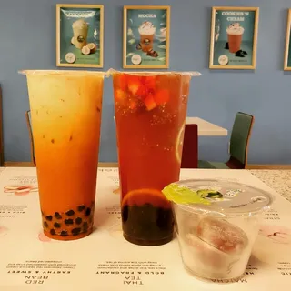 Strawberry Green Tea
