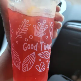 Orange Strawberry Green Tea