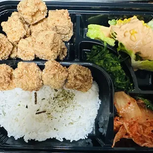 tofu bento box.