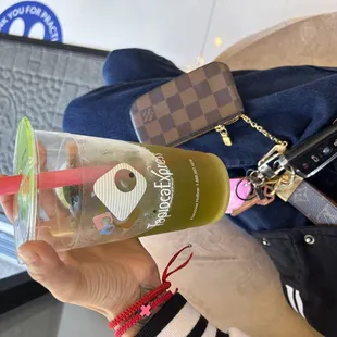 Iced 4. Green Apple Tea