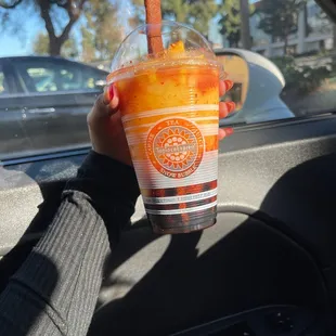 Mango nada w/ boba