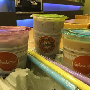 Taro Milk Teas