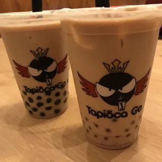 Taro Green Milk Tea