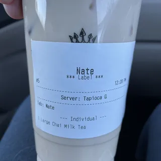 Chai Milk Tea