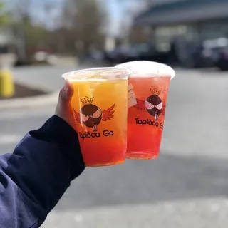 Mango & Strawberry Smoothie