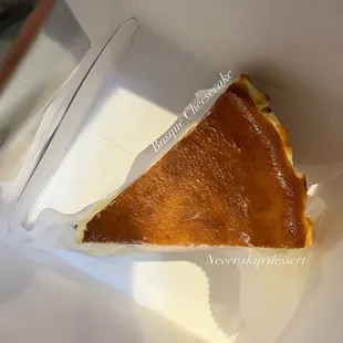 Delicious Basque Cake