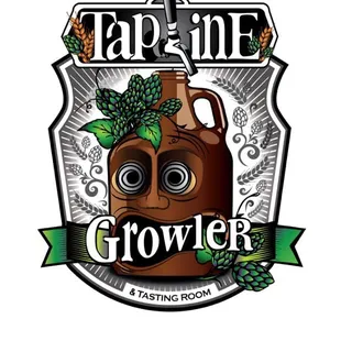 tapline growler logo with hop hop hop hop hop hop hop hop hop hop hop hop hop hop hop hop