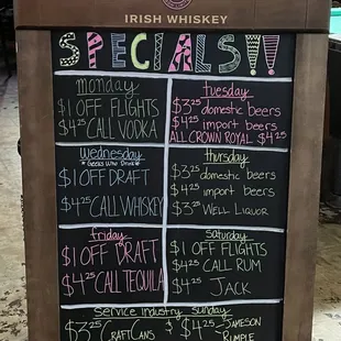 Specials as of 7/14/2024