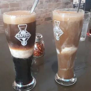 Stout floats!! With #2 beer..can&apos;t wait!!